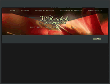 Tablet Screenshot of 3dketubahs.com